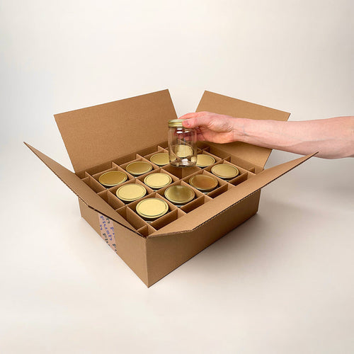 CandleScience 12 oz Canning Jar 12-Pack Shipping Box unboxing