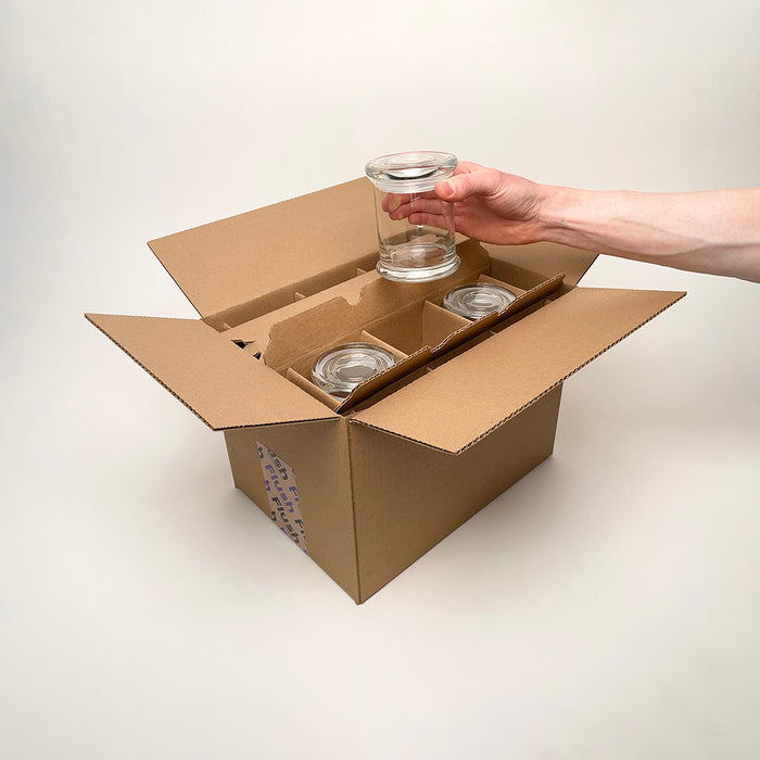 CandleScience 12 oz Status Jar 12-Pack Shipping Box for candles unboxing 3