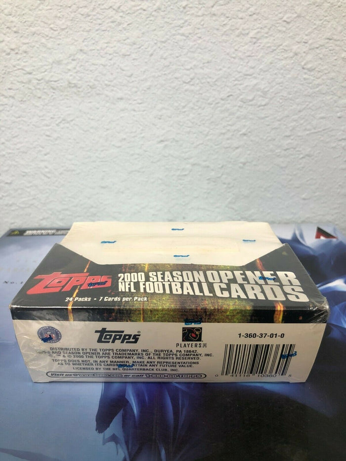 2000 TOPPS Season Opener NLF Football Cards Hobby BOX NEW/SEALED
