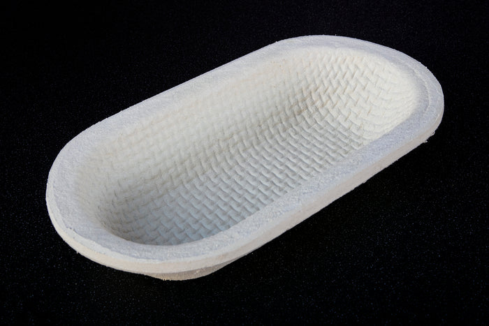 750g-1kg Oval Banneton - Waffle Pattern