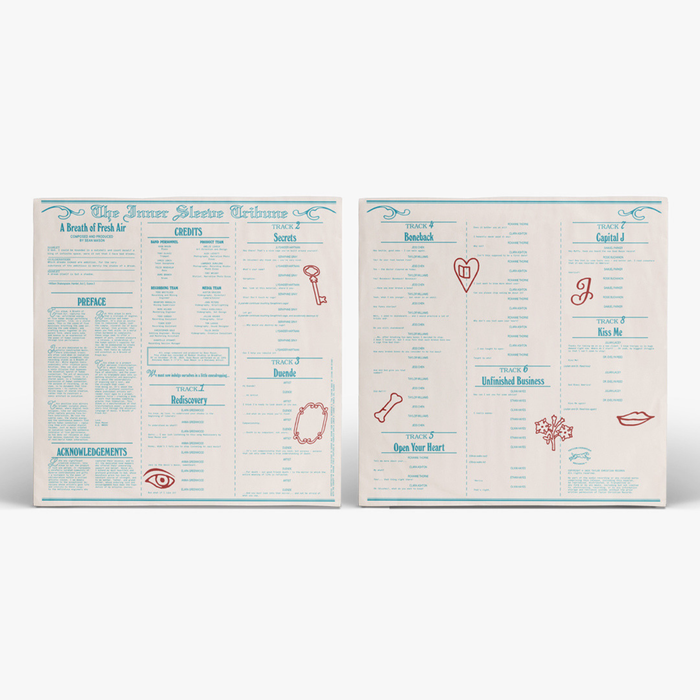 A Breath of Fresh Air vinyl record sheet music product