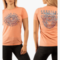American Fighter Womens Glasco Short Sleeve Tee Desert Flower Affliction