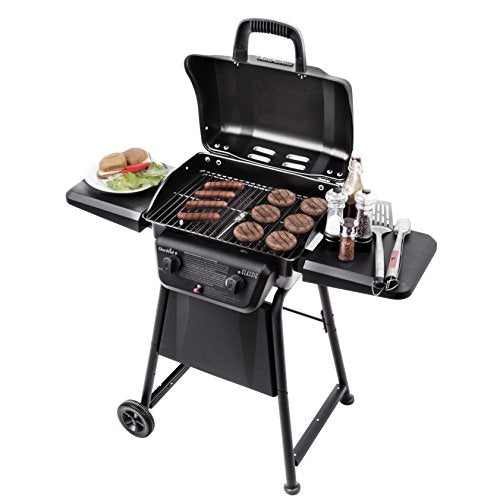 American Gourmet 467730217 Classic 280 2-Burner Liquid Propane Gas Grill, No Side, Black