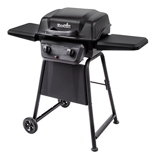 American Gourmet 467730217 Classic 280 2-Burner Liquid Propane Gas Grill, No Side, Black