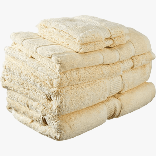 Aria Premium Collection Bath Sheet Cream Aria
