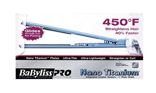 BaBylissPRO Nano Titanium 1" Ultra-Thin Straightening Iron