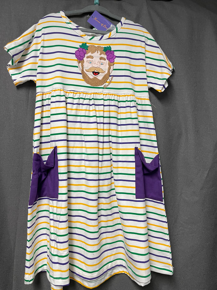 Bacchus Applique Empire Dress