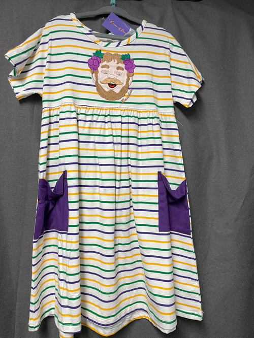 Bacchus Applique Empire Dress