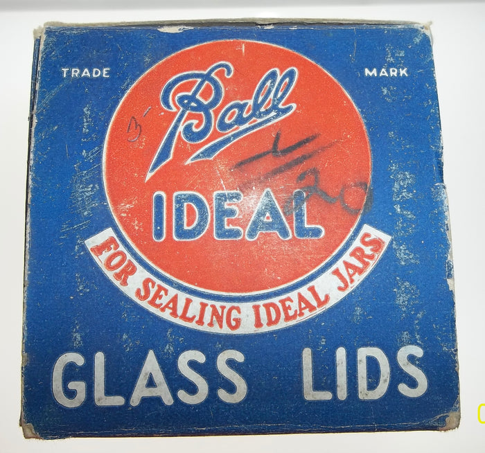 Ball Ideal Glass Lids - Full Box of One Dozen