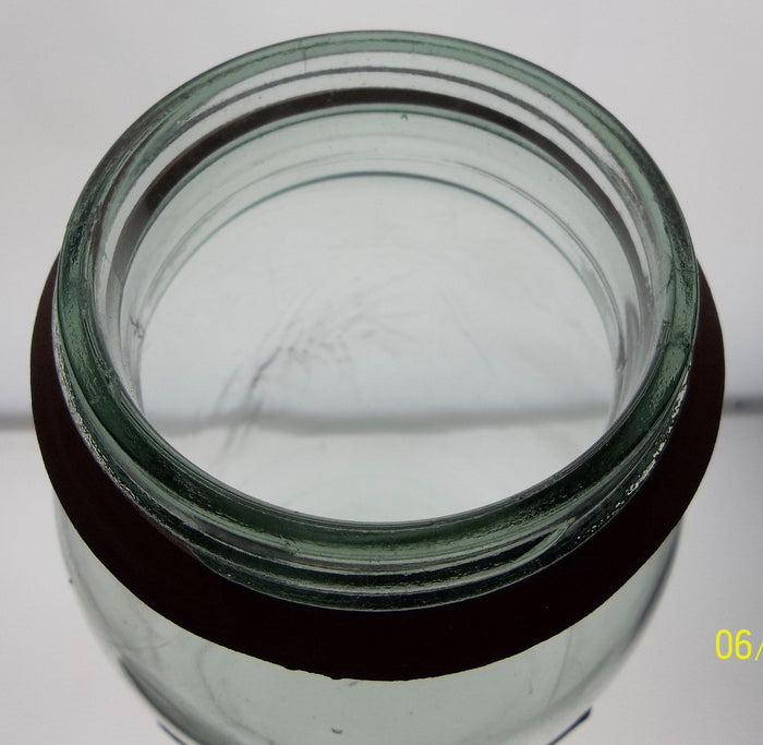 Ball Perfect Mason Jar with Unusual Flaw and Color