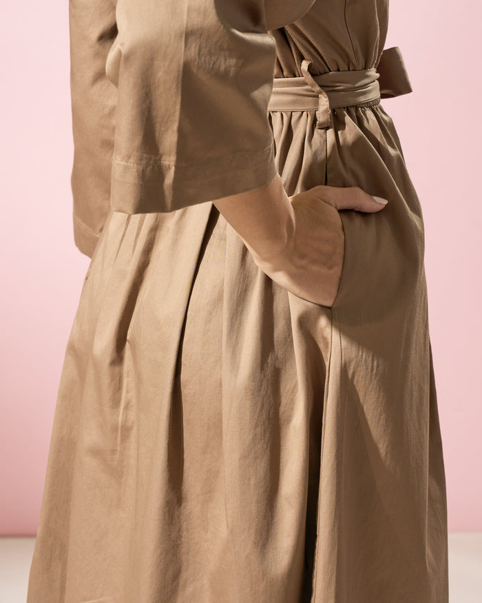 Belted Maxi Dress
