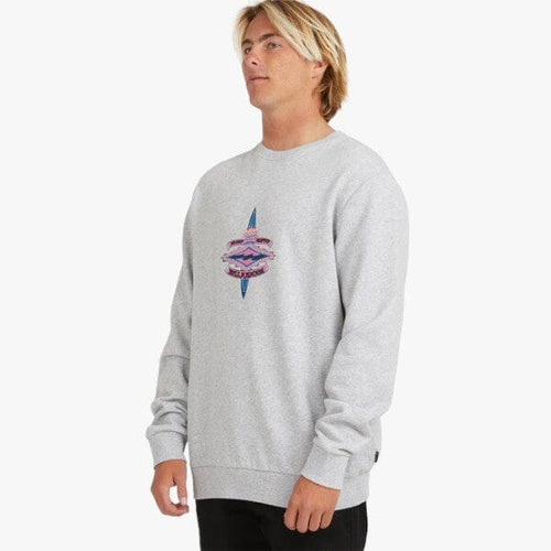 Billabong Boys Core Diamond Crew Sweater Grey | Billabong