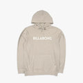 Billabong Girls Dancer Pop Hoodie in Antique White, featuring a front view of the cozy hooded sweatshirt with a kangaroo