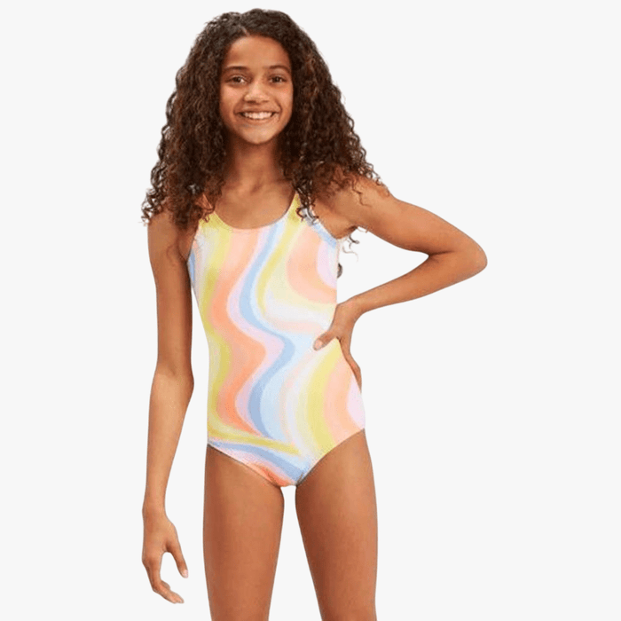Billabong Girls Groovy Road Swim Suit | Billabong