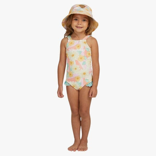 Billabong Girls Sweet Sunset One Piece Swim Suit Salt Crystal | Billabong