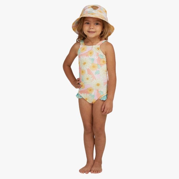 Billabong Girls Sweet Sunset One Piece Swim Suit Salt Crystal | Billabong
