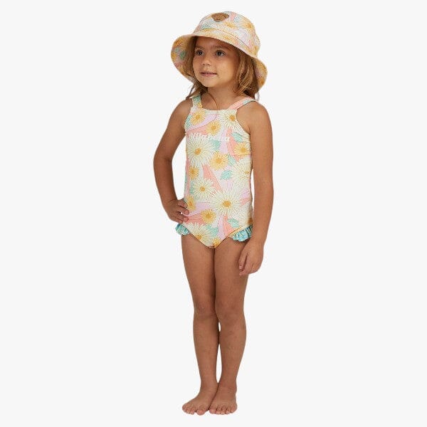 Billabong Girls Sweet Sunset One Piece Swim Suit Salt Crystal | Billabong
