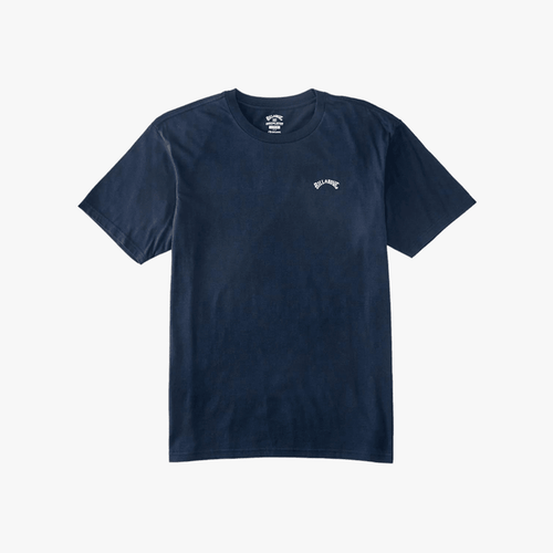 Billabong Mens All Day Wave Emb Short Sleeve Tee Navy Billabong