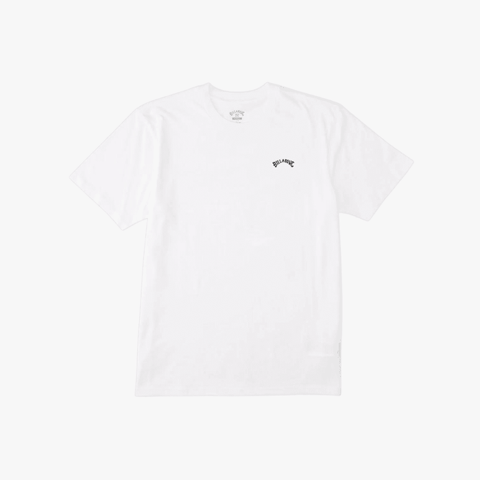 Billabong Mens All Day Wave Emb Short Sleeve Tee White Billabong
