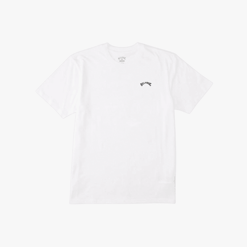 Billabong Mens All Day Wave Emb Short Sleeve Tee White Billabong