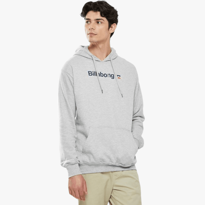 Billabong Mens Days Broken Pullover Hooy Light Grey Heather Billabong