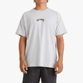 Billabong Mens Smitty Short Sleeve Tee Light Grey Heather | Billabong