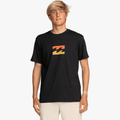 Billabong Mens Team Wave Short Sleeve Tee Black | Billabong