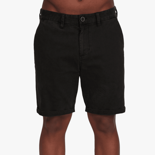 Billabong Mens Wave Wash Twill Walkshorts Black Billabong