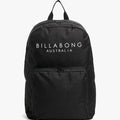 Black Billabong Serenity backpack, made of durable fabric, featuring a large main compartment and a front zippered pocket