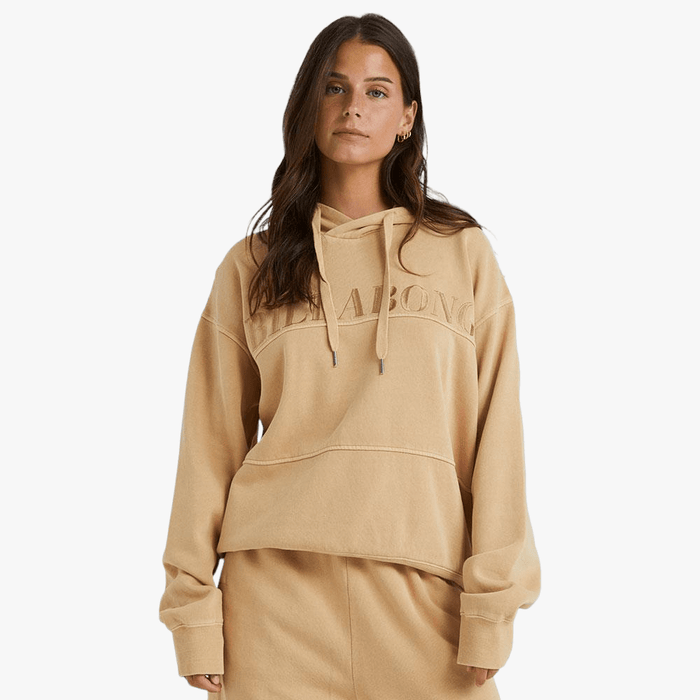Billabong Womens Baseline Pop Hood Soft Sand Billabong