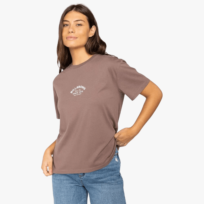 Billabong Womens Feeling Free Short Sleeve Tee Kona | Billabong