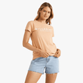 Billabong Womens Society Short Sleeve Tee Baked Clay | Womens