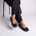 Black Buckled Ballet