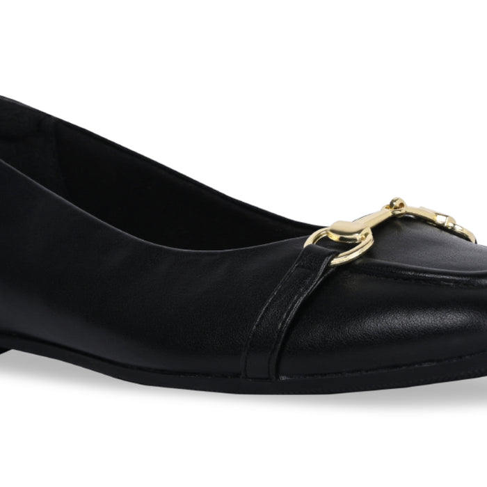 Black Buckled Ballet