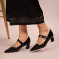 Black Mary Jane Pumps