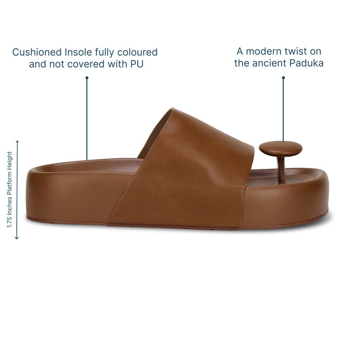 Bobble Head Tan Thong Platform