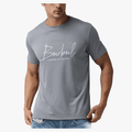 Boerboel Mens Premium Cotton Short Sleeve Tee Dove Grey Boerboel