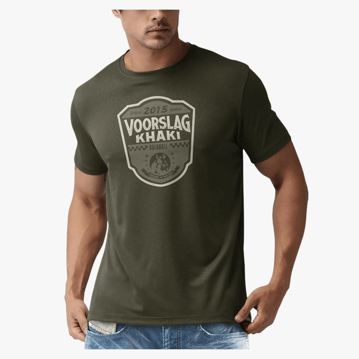 Boerboel Mens Premium Cotton Voor Short Sleeve Tee Green | Boerboel