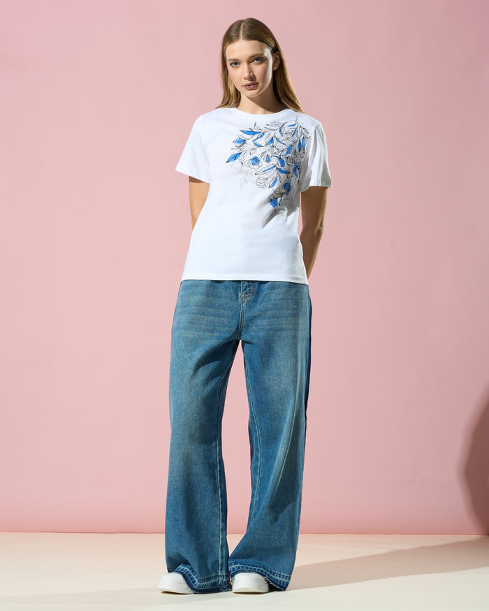 Botanical Print T-Shirt
