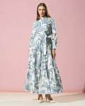 Botanical Shirt Dress