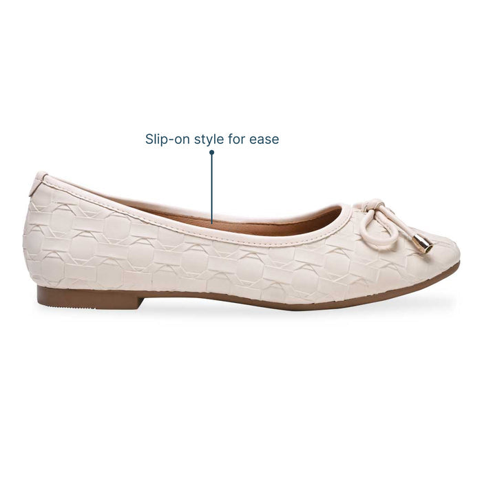 Bow Beige Ballet