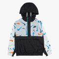 Nike Boys Anorak Aop Jacket Black Nike