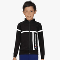 Puma Boys Bmw Mms Hooded Sweat Jacket Black Puma