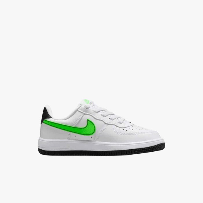 Nike Boys Force 1 Low Easy On Sneaker White Green | Nike