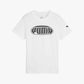 Puma Boys Graphics 2 Short Sleeve Tee White | Puma