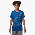Nike Boys Jm Flight Stamp Short Sleeve Tee Industrial Blue | Nike