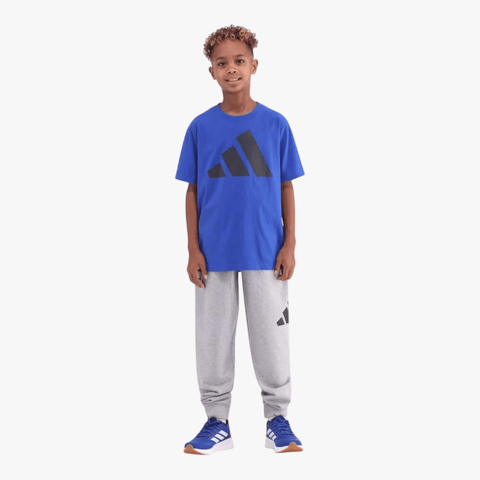 Adidas Boys Short Sleeve Tee Roy Blue Adidas
