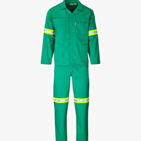 Brands Premium 2 Pc Conti Suit With Reflective Tape Emerald Green | Brands