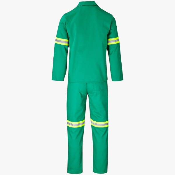 Brands Premium 2 Pc Conti Suit With Reflective Tape Emerald Green | Brands