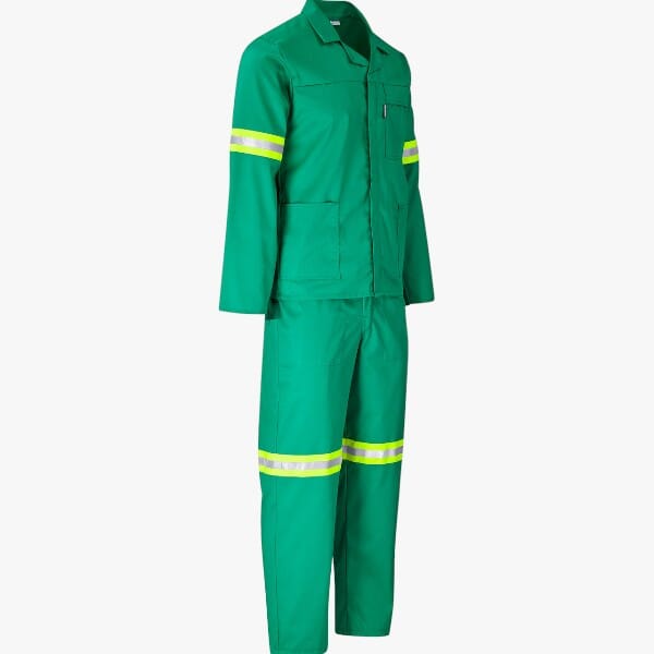 Brands Premium 2 Pc Conti Suit With Reflective Tape Emerald Green | Brands